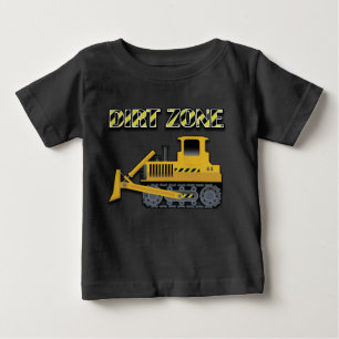 Dirt Zone (Bulldozer) - Baby Fine Jersey T - Shirt