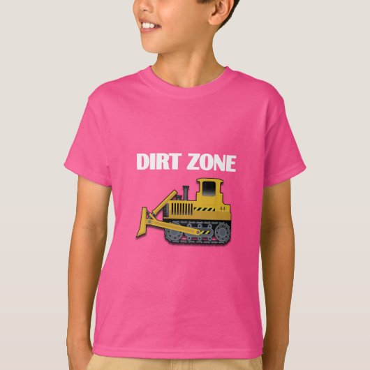 Dirt Zone (Bulldozer) - Kids' Basic T - Shirt (Vorderseite)