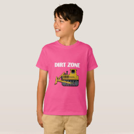 Dirt Zone (Bulldozer) - Kids' Basic T - Shirt