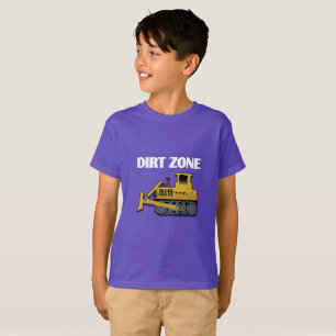 Dirt Zone (Bulldozer) - Kids' Basic T - Shirt