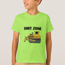 Dirt Zone (Bulldozer) - Kids' Basic T - Shirt
