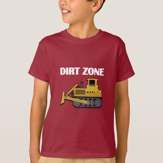 Dirt Zone (Bulldozer) - Kids' Basic T - Shirt (Vorderseite)