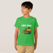 Dirt Zone (Bulldozer) - Kids' Basic T - Shirt (Vorne ganz)