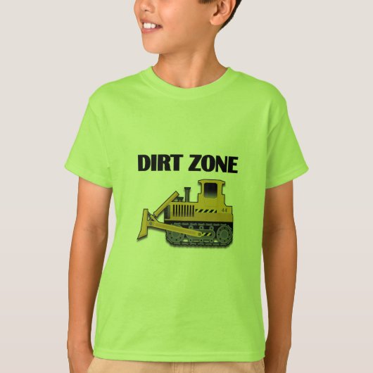 Dirt Zone (Bulldozer) - Kids' Basic T - Shirt (Vorderseite)