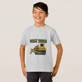 Dirt Zone (Bulldozer) - Kids' Basic T - Shirt (Vorne ganz)