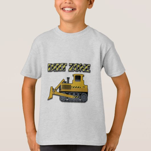 Dirt Zone (Bulldozer) - Kids' Basic T - Shirt (Vorderseite)