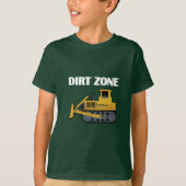 Dirt Zone (Bulldozer) - Kids' Basic T - Shirt (Vorderseite)