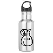 Dirtbag Climber Edelstahlflasche (Vorderseite)