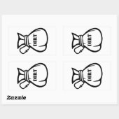 Dirtbag Climber Rechteckiger Aufkleber (Blatt)