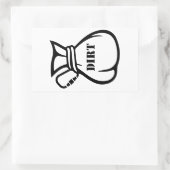 Dirtbag Climber Rechteckiger Aufkleber (Tasche)