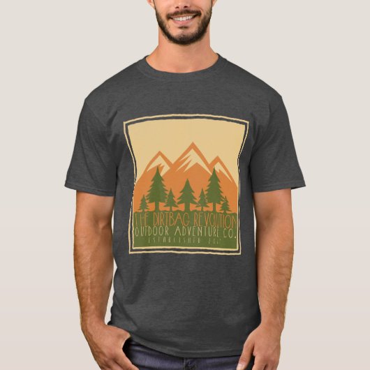 Dirtbag Grau T-Shirt (Vorderseite)