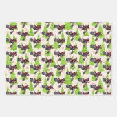 Dirtbike Cool Bike Weihnachtsfest Geschenkpapier Set (Vorderseite)