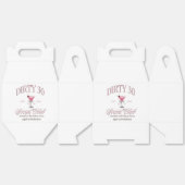 Dirty 30 Coquette Martini Social Club Geburtstag Geschenkschachtel (Ungeklappt)