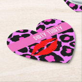 Dirty 30 Dirty Girl 30. Geburtstag Party Untersetzer (angewinkelt)