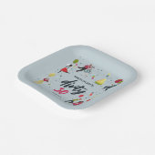 Dirty 30. Geburtstagsfeier Party Einladung Pappteller (Gewinkelt)