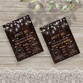 Dirty 30 String Lights verbirgen jedes Alter Gebur Einladung