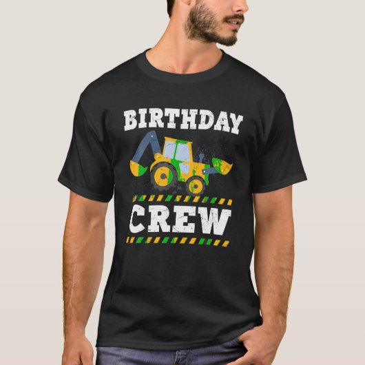 Dirty 3rdy Birthday Shirt Construction Truck 3rd B (Vorderseite)