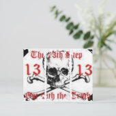 Dirty 3Tall Boxes Postkarte (Stehend Vorderseite)