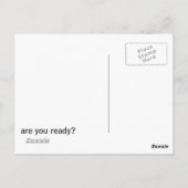 Dirty 3Tall Boxes Postkarte (Rückseite)