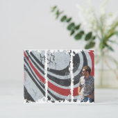 Dirty 3Tall Boxes Postkarte (Stehend Vorderseite)