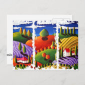 Dirty 3Tall Boxes Postkarte (Vorne/Hinten)