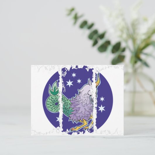 Dirty 3Tall Boxes Postkarte (Stehend Vorderseite)