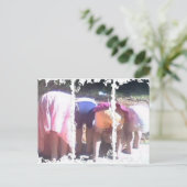 Dirty 3Tall Boxes Postkarte (Stehend Vorderseite)