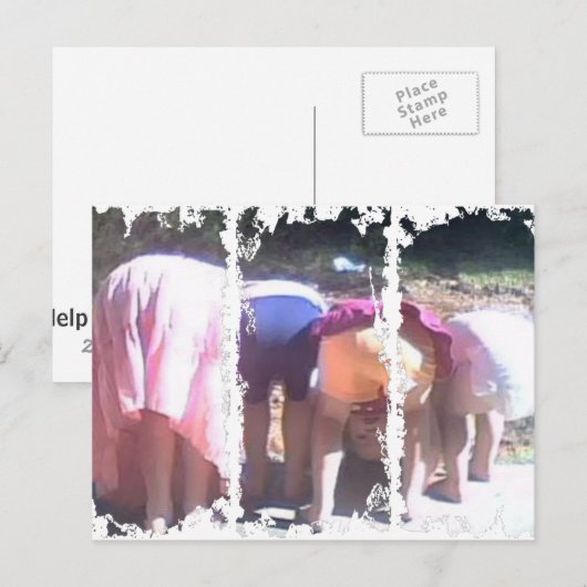 Dirty 3Tall Boxes Postkarte (Vorne/Hinten)