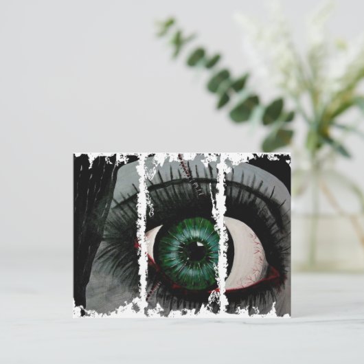 Dirty 3Tall Boxes Postkarte (Stehend Vorderseite)