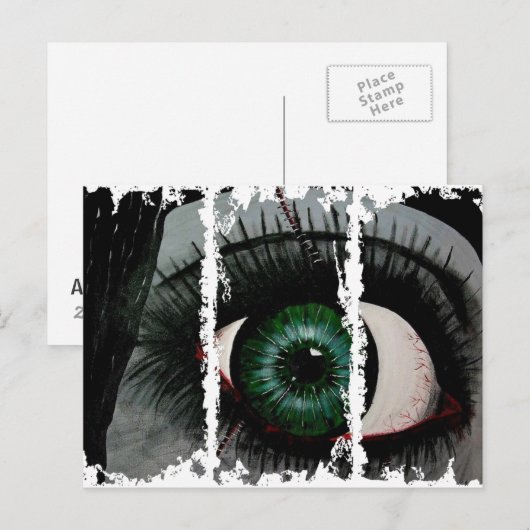 Dirty 3Tall Boxes Postkarte (Vorne/Hinten)