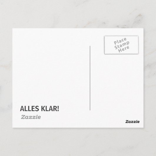 Dirty 3Tall Boxes Postkarte (Rückseite)