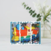 Dirty 3Tall Boxes Postkarte (Stehend Vorderseite)