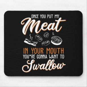 Dirty Adult Geschenkidee in Ihrer Mund-Grillen Jok Mousepad