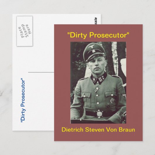 Dirty Ankläger: Postkarte (Vorne/Hinten)
