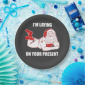Dirty Bad Naughty Santa Pappteller (Party)