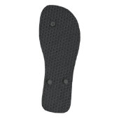 Dirty Baseball Flip Flops mit Ihrer Jersey-Nummer Badesandalen (Unterseite)