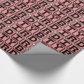 Dirty Bird, Cocktail Geschenkpapier (Ecke)