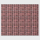 Dirty Bird, Cocktail Geschenkpapier (Flach)