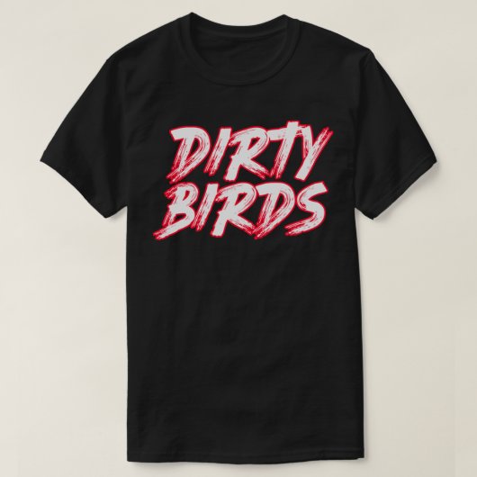 Dirty Birds Atlanta Falcons Essential T - Shirt (Design vorne)