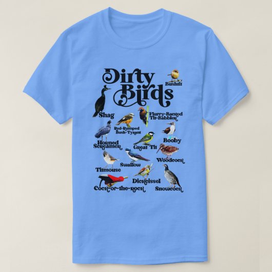 Dirty Birds Foul Language T-Shirt (Design vorne)