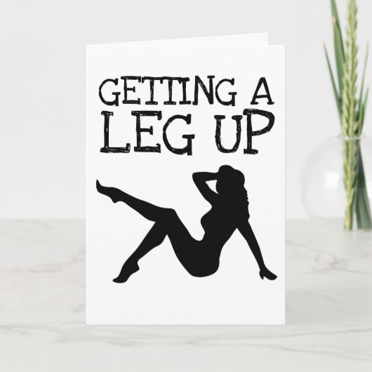 DIRTY BIRTHDAY CARD FÜR IHN KARTE (Vorderseite)