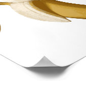Dirty Censored Peeled Banana Poster (Ecke)
