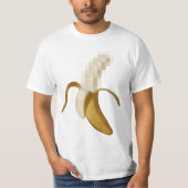 Dirty Censored Peeled Banana T-Shirt (Vorderseite)