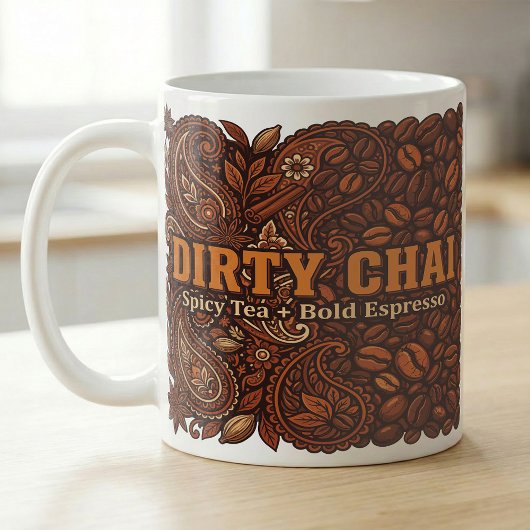 Dirty Chai Spice Einfaches Espresso Rezept Kaffeetasse