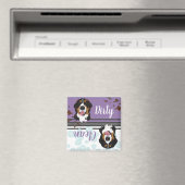 Dirty/Clean Bernese Mountain Dog Dishwasher Magnet (In Situ (Geschirrspüler))