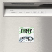 Dirty Clean Dish Washer Magnet (In Situ (Geschirrspüler))