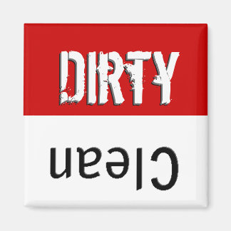 Dirty Clean Dish Washer Magnet