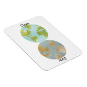 Dirty Clean Earth Flexible Magnet (Rechte Seite)