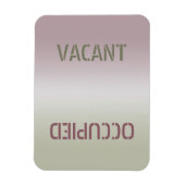 Dirty Clean | Freier Besetzter flexibler Magnet (Vertikal)