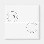 Dirty|Clean Geschirr Magnet (Vorne)